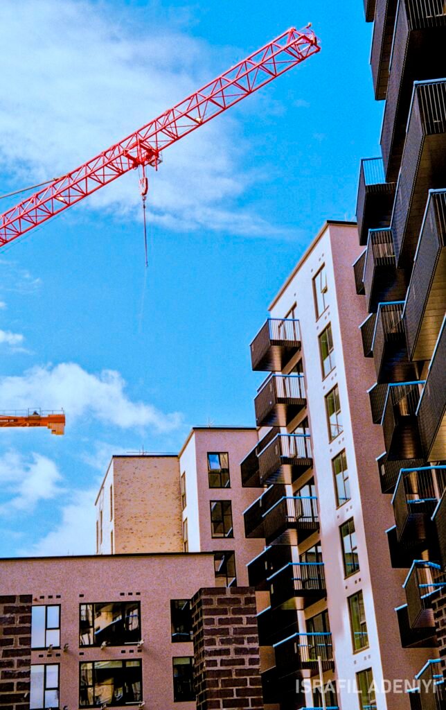 new apartments across the street