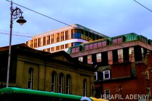 sunset on abbey st. july 31st 2025