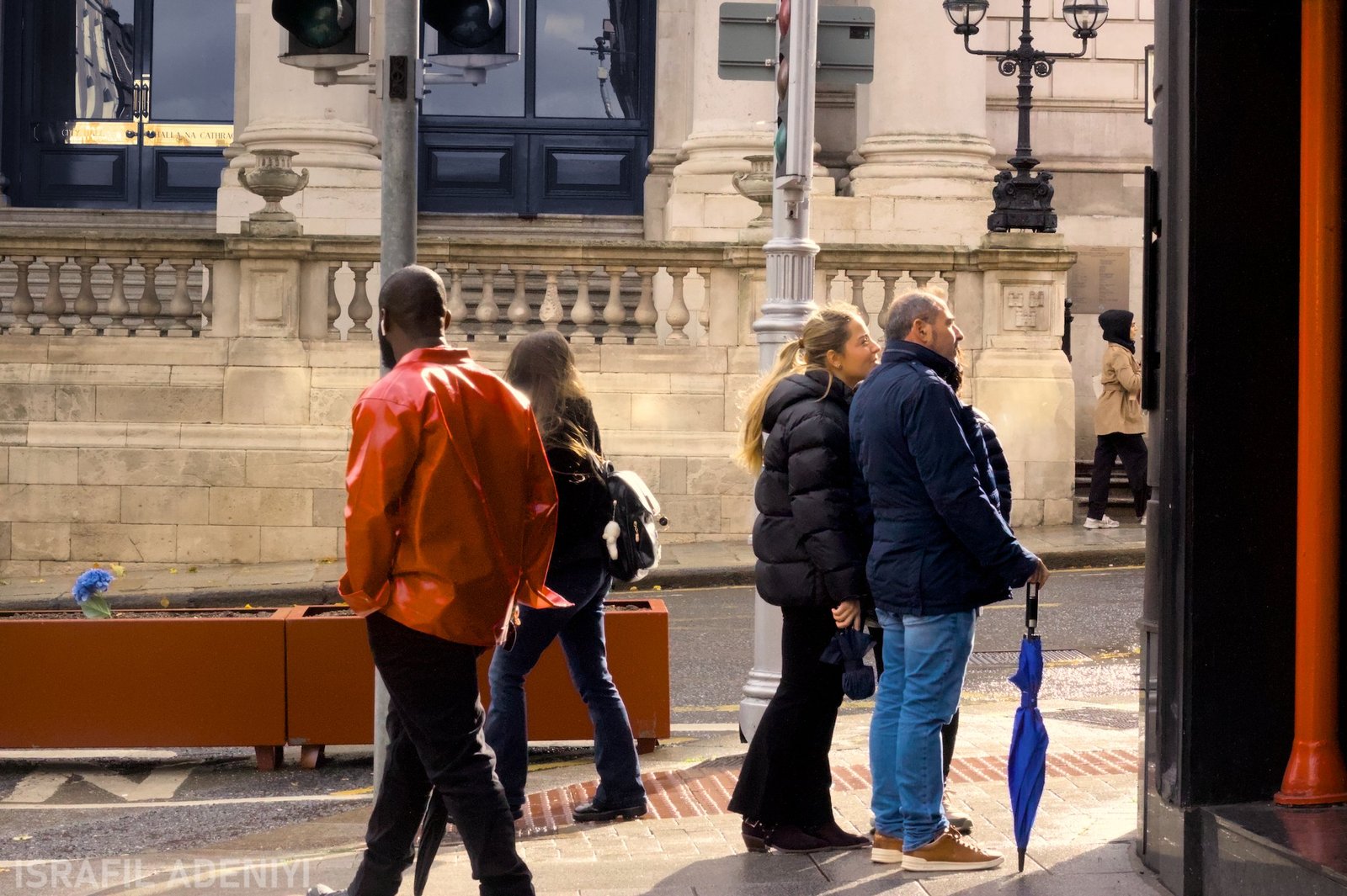 a blue man on the tracks 0002