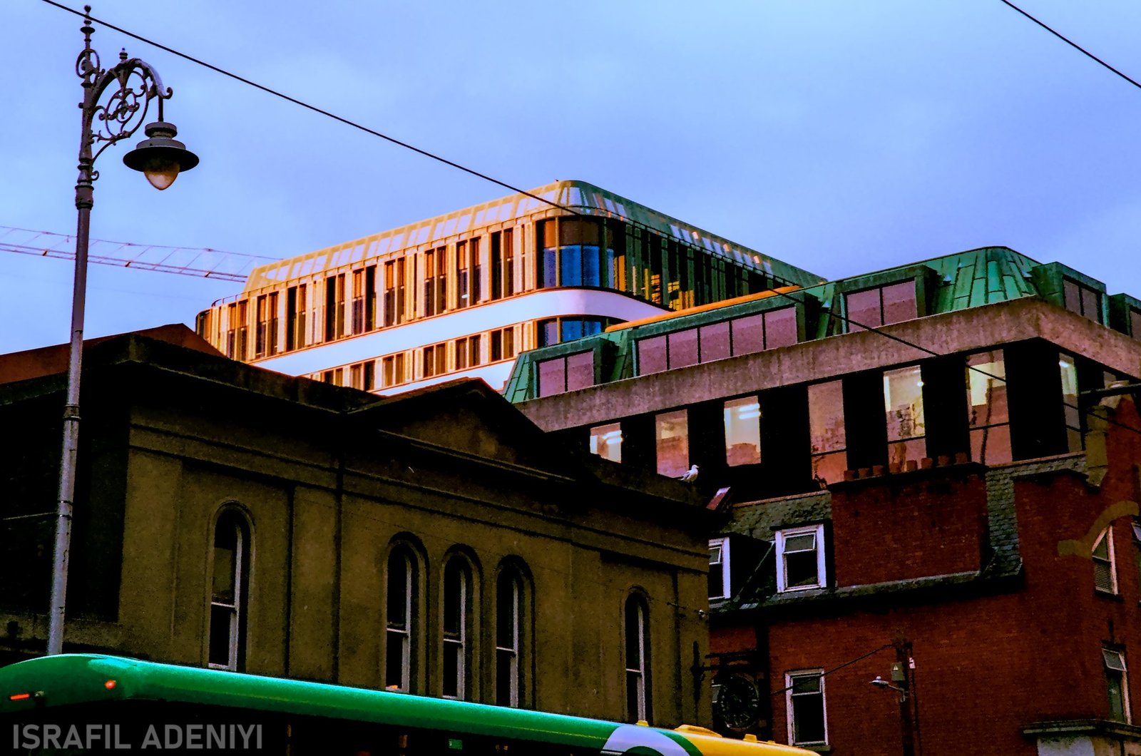 sunset on abbey st. july 31st 2025